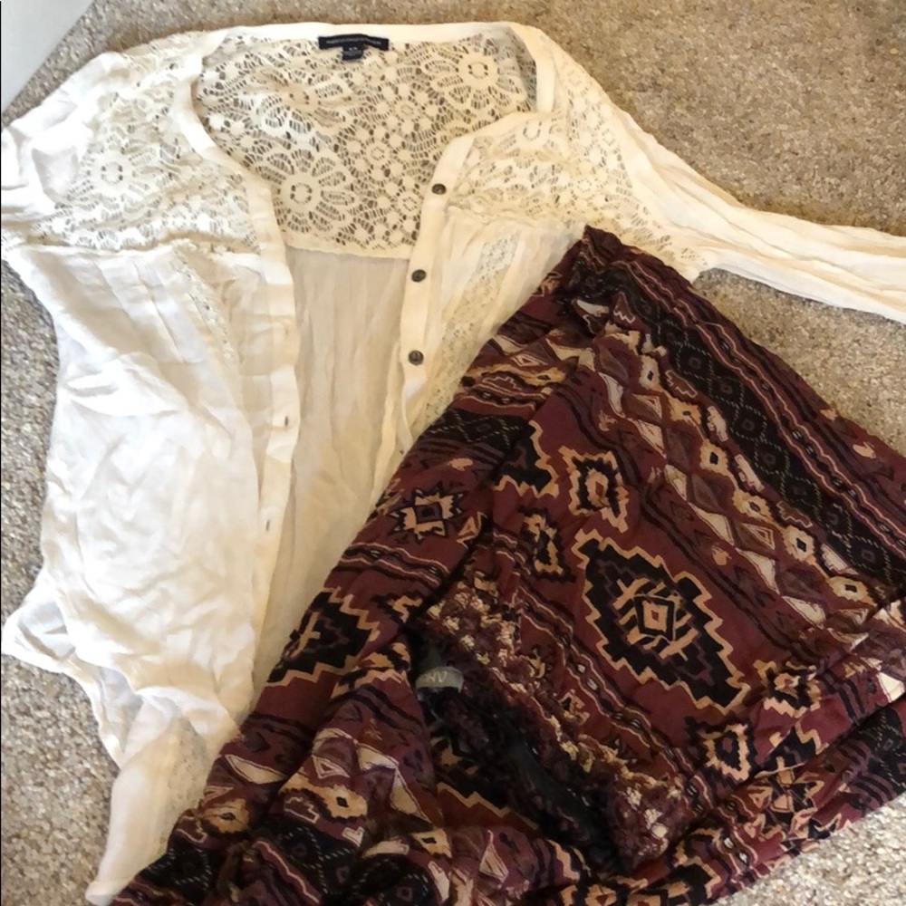 Shirt  and pants lot